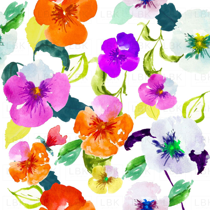 Rainbow Pansies