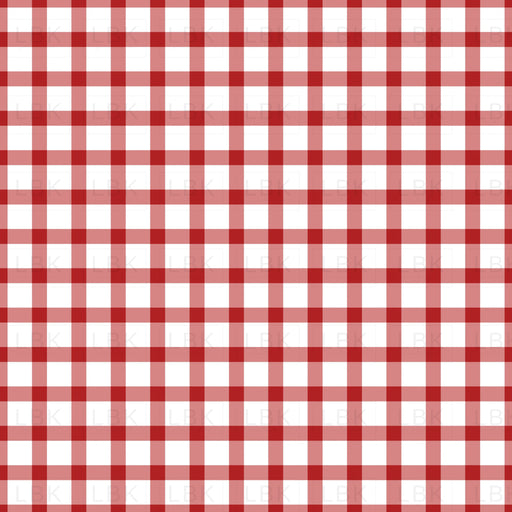 Red And White Small Gingham