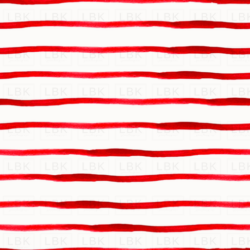 Red Watercolor Stripes