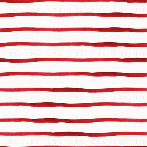 Red Watercolor Stripes