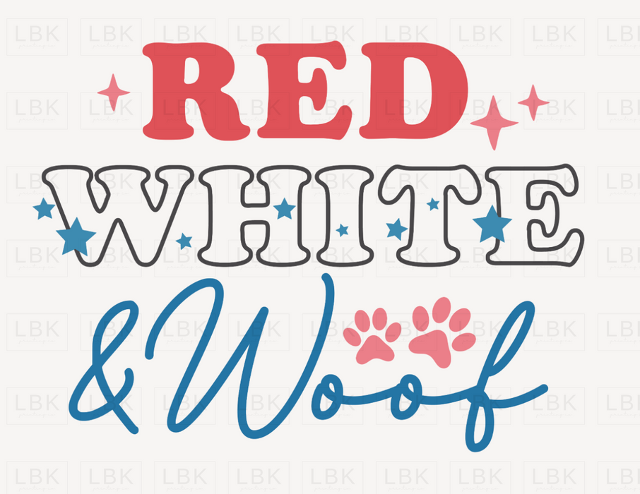 Red White & Woof