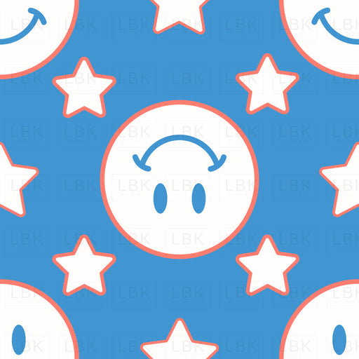 Retro American Smiley