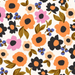 Retro Floral In Pumpkin Pink