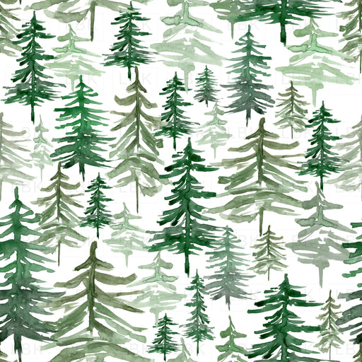 Rustic Forest Trees