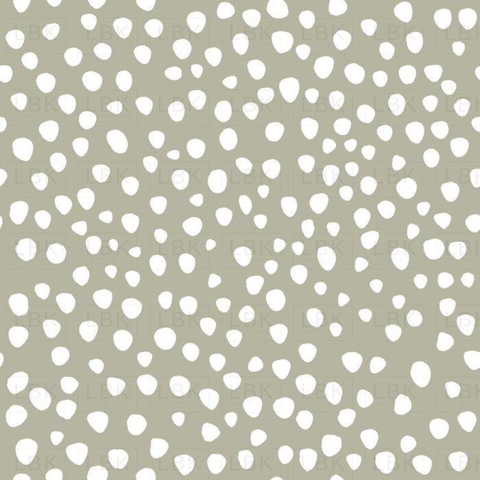 Sage Gray Dot Speckles