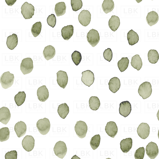 Sage Watercolor Dots