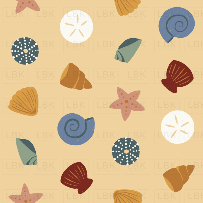 Sandcastle Seashells - Yellow