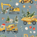 Santa’s Little Builders - Christmas Construction Trucks On Juniper