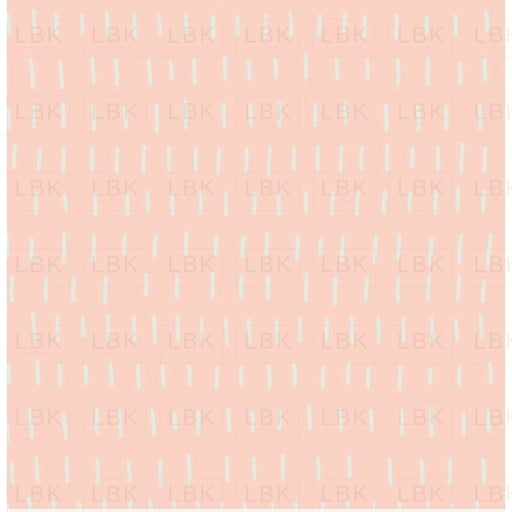 Scattered Lines Pattern- Peach