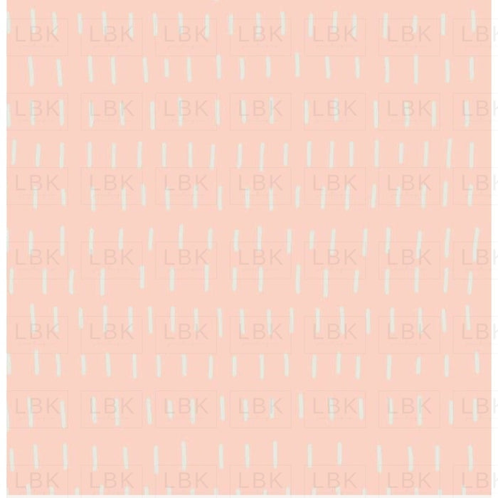 Scattered Lines Pattern- Peach