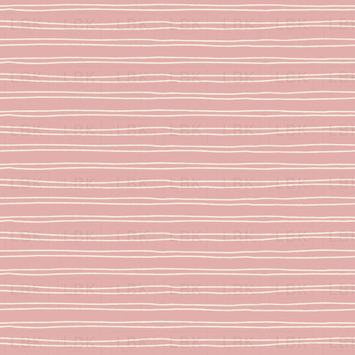 Scribble Stripes- Pink