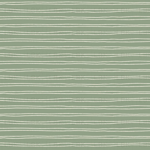 Scribble Stripes-Sage