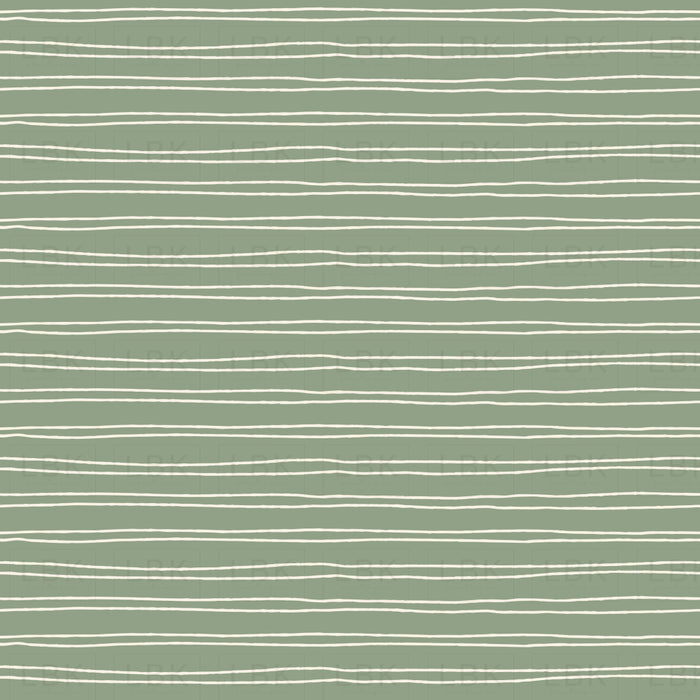 Scribble Stripes-Sage