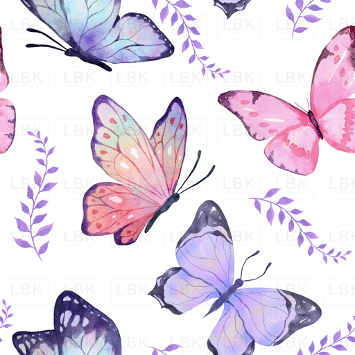 Semi Exclusive Watercolor Butterflies V1
