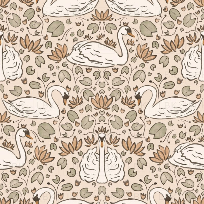 Serene Swans - Cream