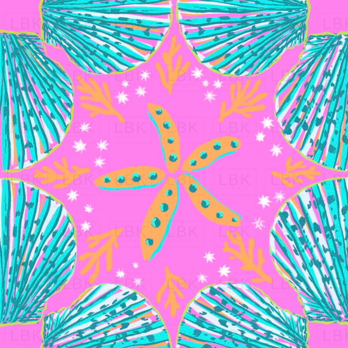 Shells in rhythm lilac orange