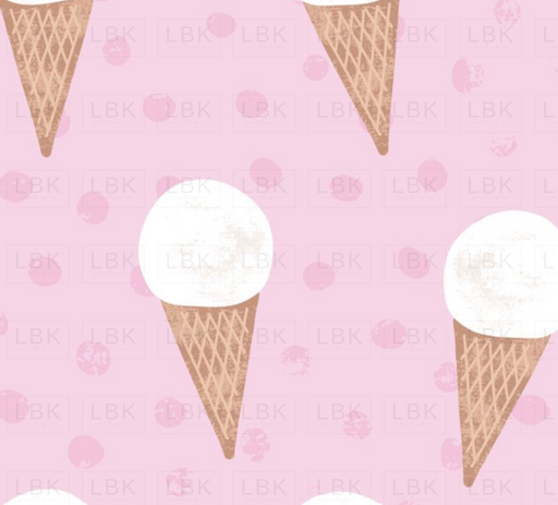 Single Scoop On Pink Dots