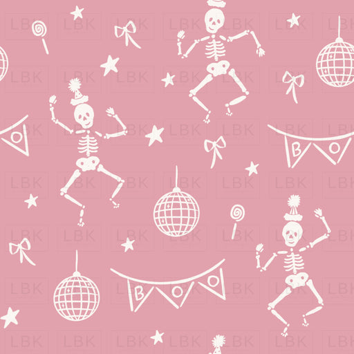 Skeleton Party Pink
