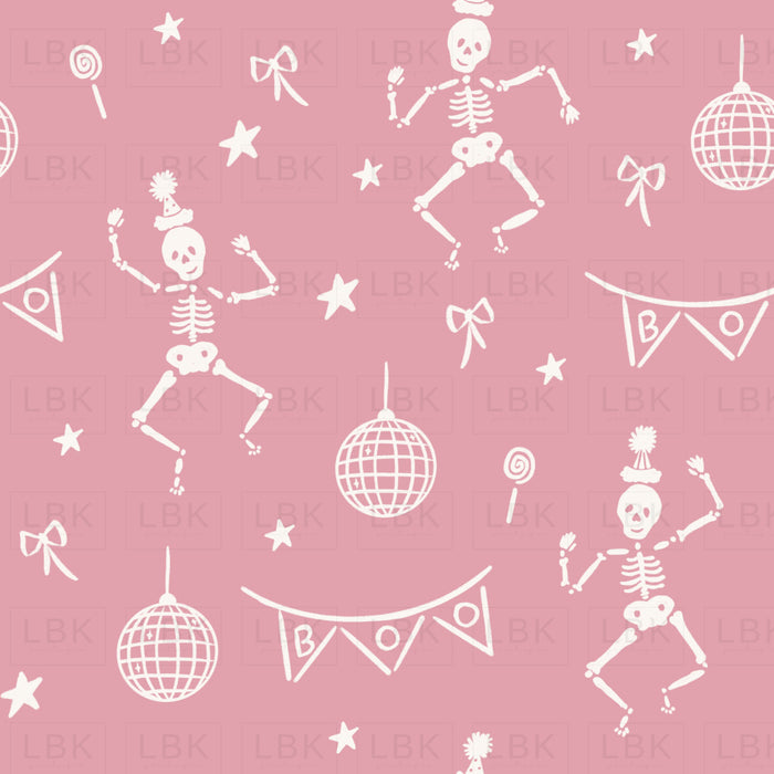 Skeleton Party Pink