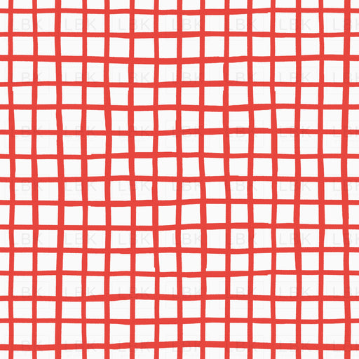 Small Checks-Red