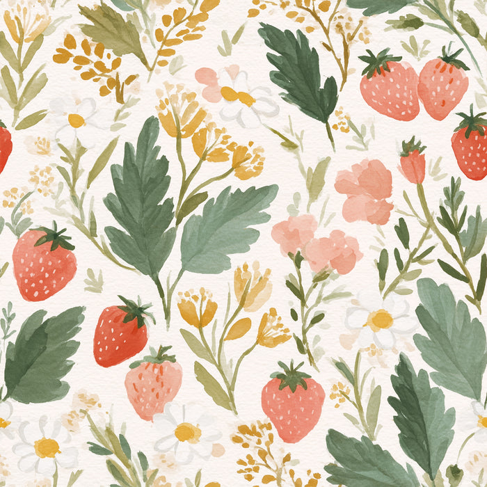 Strawberry Floral