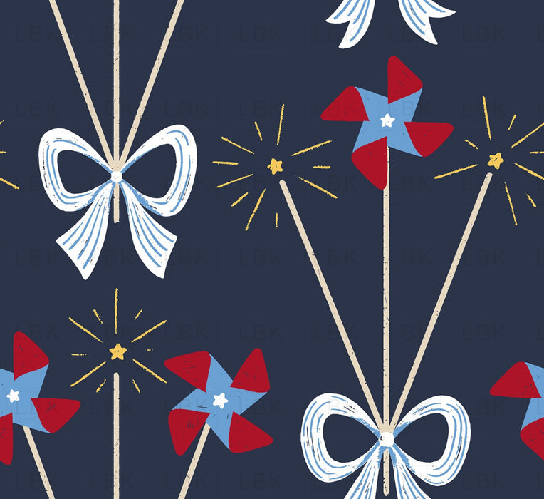 Sparkler Bouquet Midnight Blue and White