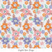 Spooky Cute Halloween Floral White