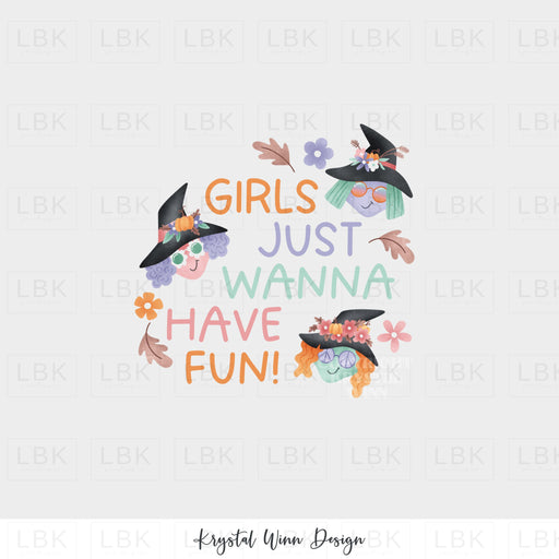 Spooky Cute Panel- Girls Just Wanna Have Fun