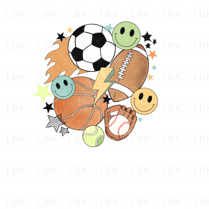 Sports DTF- Fundraiser Boy Sports / Infant/Pocket 4’’