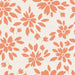 Spring Floral Cream Shell Coral