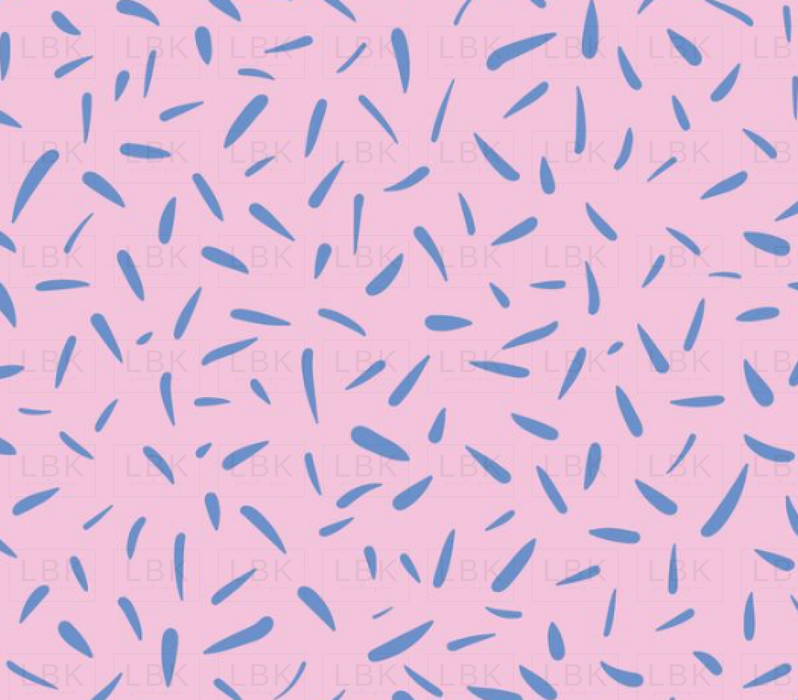 Sprinkles Blue On Pink