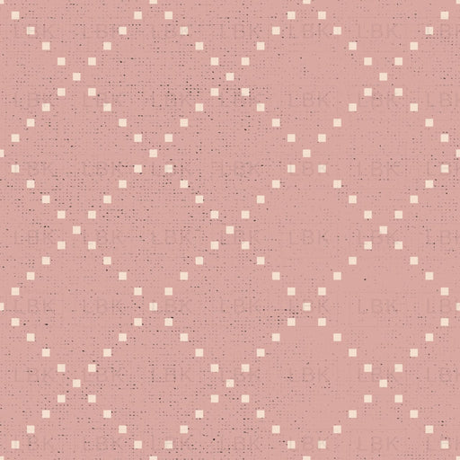 Square Diamonds - Dusty Rose