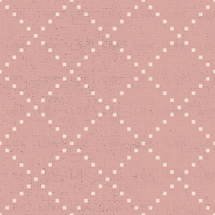 Square Diamonds - Dusty Rose