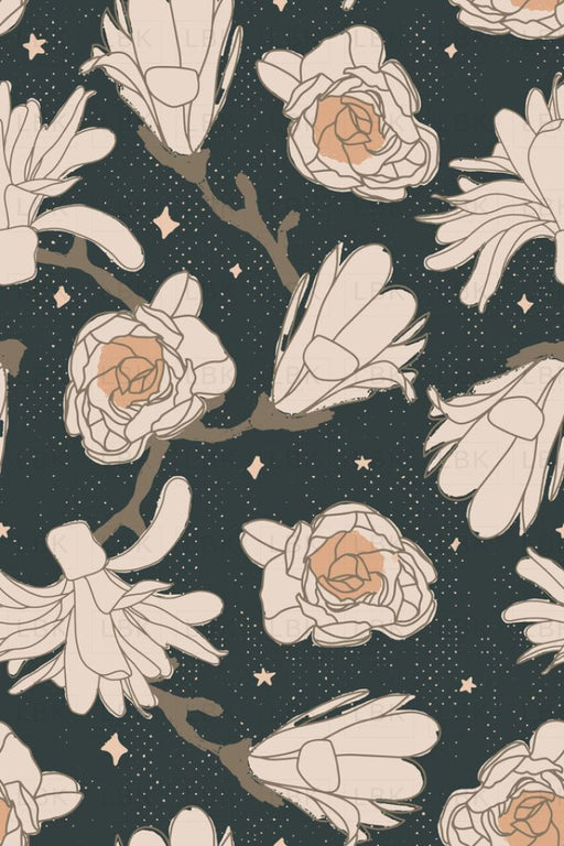 Starry Blooms - Midnight