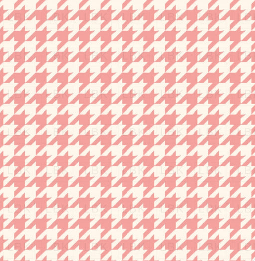 Sucker For You Houndstooth In Bubble Gum