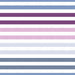 Summer Hydrangea Periwinkle Stripes