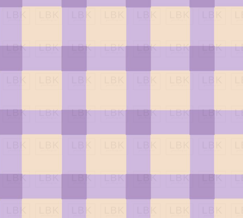 Summer Plaid In Lilac