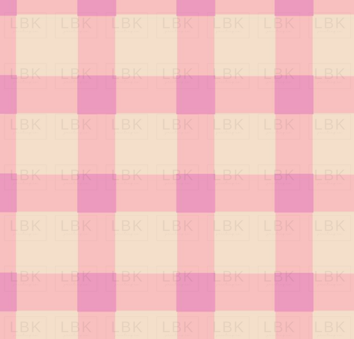 Summer Plaid In Pink