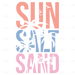 Sun Salt Sand - Palm Trees