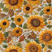 Sunflower Floral Embroidery