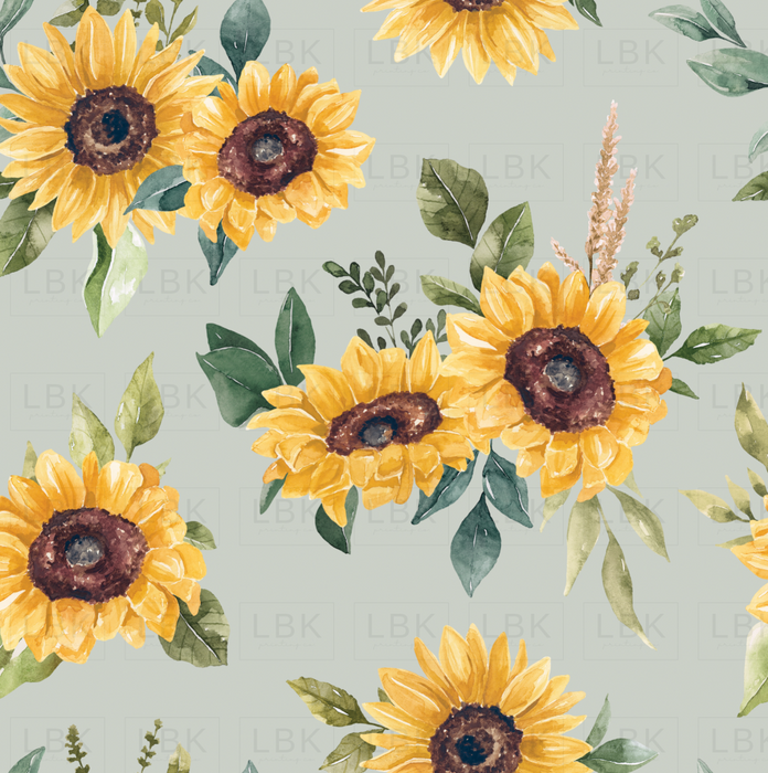 Sunflowers Blue