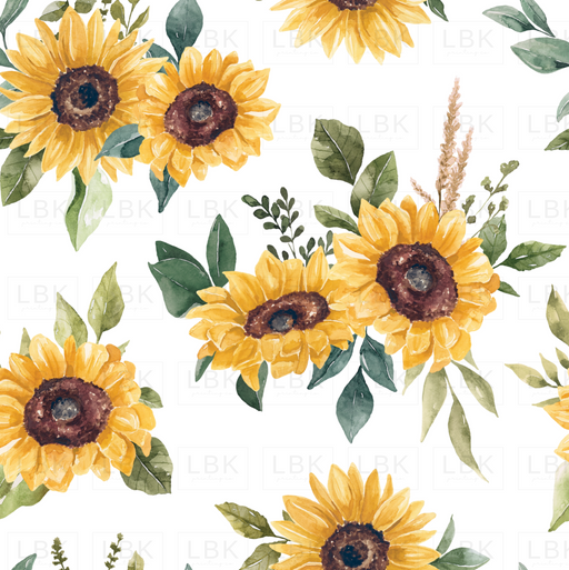 Sunflowers White