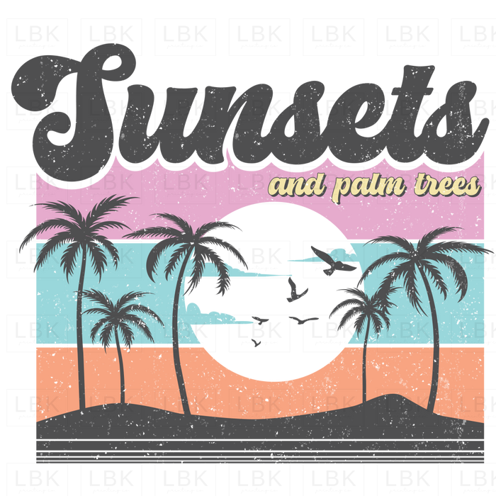 Sunsets And Palm Trees