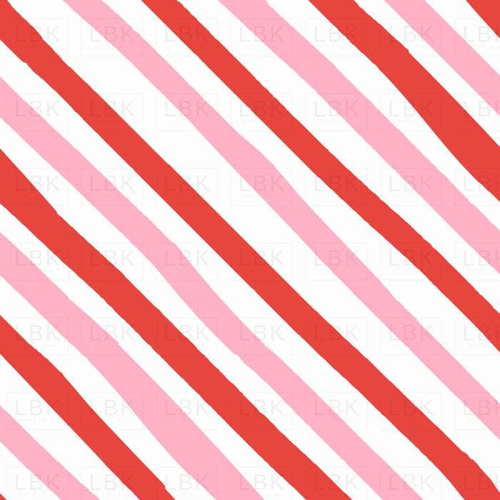 Sweet Stripes-Pink And Red