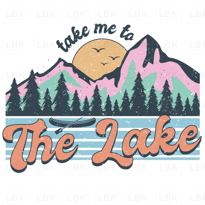 Take Me To The Lake - Distressed