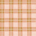 Tartan Plaid In Pink And Honey Gold