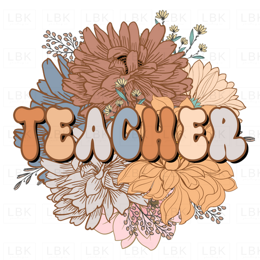 Teacher - Earthy Flowers