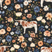 Texaslonghorncow_Floral_Darkgray