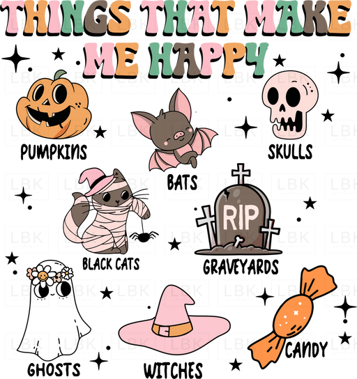 Things That Make Me Happy - Halloween