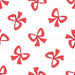 Tossed Bows Poppy Red